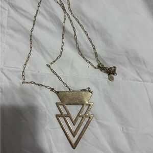 Geometric Gold Necklace